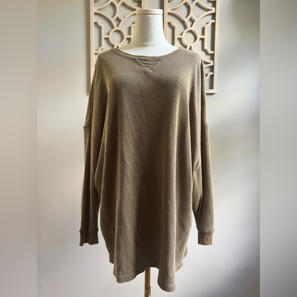 Free People Early Night Thermal Pullover